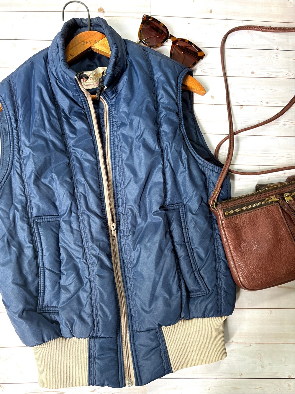 Vintage Weathermate puffer vest